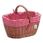 wkład czerwona krata