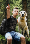 t-shirt-mockup-featuring-a-man-at-the-woods-with-his-dog-42675-r-el2.png